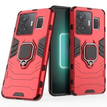 Захисний чохол Deexe Hybrid Case для Realme GT3 / Neo 5 - Red: фото 1 з 7
