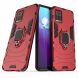 Чехол с подставкой Deexe Hybrid Case для VIVO V20 - Red (268912R). Фото 1 из 7