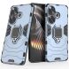 Защитный чехол Deexe Hybrid Case для Xiaomi Poco F6 - Blue (355006L). Фото 1 из 6