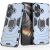 Защитный чехол Deexe Hybrid Case для Xiaomi Poco F6 - Blue: фото 1 из 6