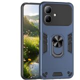 Защитный чехол Deexe Hybrid Shell для Infinix Smart 20 - Blue: фото 1 из 7