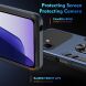 Защитный чехол Deexe Hybrid Shell для Infinix Smart 20 - Blue (411203L). Фото 3 из 7