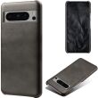 Защитный чехол Deexe Leather Back Cover для Google Pixel 8 Pro - Black (325870B)