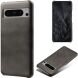 Защитный чехол Deexe Leather Back Cover для Google Pixel 8 Pro - Black (325870B). Фото 1 из 4