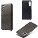 Захисний чохол Deexe Leather Back Cover для Samsung Galaxy M15 (M156) - Black (349527B). Фото 4 з 4