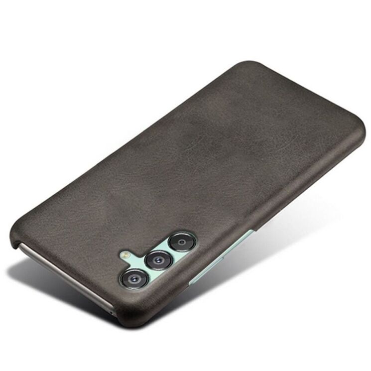 Захисний чохол Deexe Leather Back Cover для Samsung Galaxy M15 (M156) - Black: фото 2 з 4