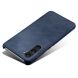 Захисний чохол Deexe Leather Back Cover для Samsung Galaxy S24 - Blue (343543L). Фото 3 з 4