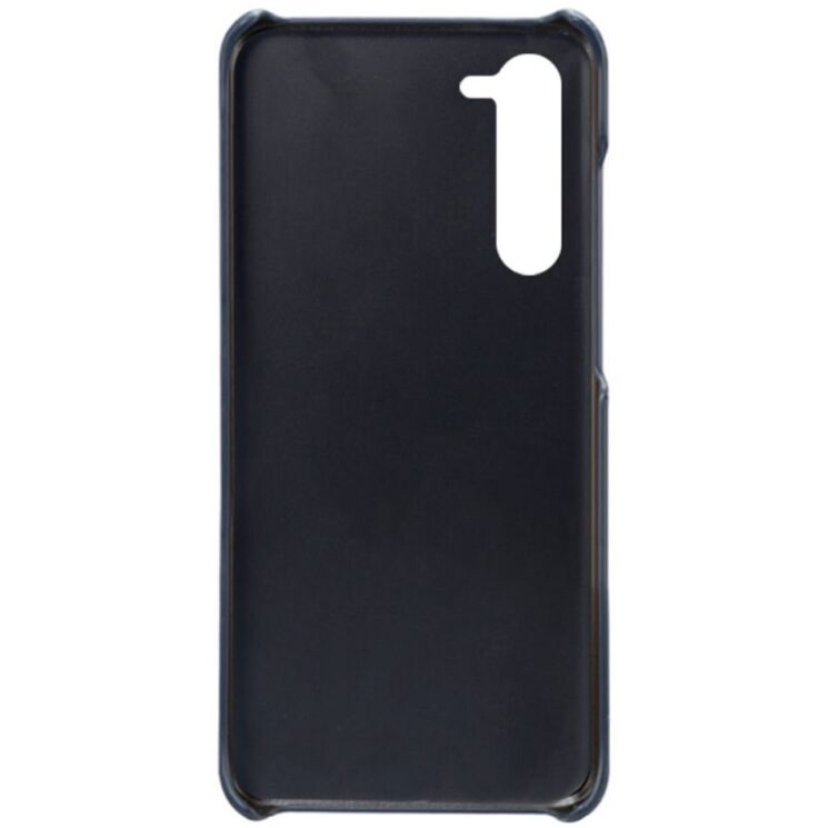 Захисний чохол Deexe Leather Back Cover для Samsung Galaxy S24 - Blue: фото 4 з 4