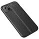 Защитный чехол Deexe Leather Cover для Apple iPhone 14 - Black (291920B). Фото 2 из 9