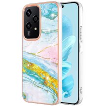 Защитный чехол Deexe Marble Style для Honor 200 Lite - Light Green: фото 1 из 6