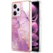 Защитный чехол Deexe Marble Style для Xiaomi Poco X5 Pro / Redmi Note 12 Pro 5G - Light Purple (318749LV). Фото 1 из 6