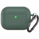 Защитный чехол Deexe Matte Case (FH) для AirPods Pro 3 - Dark Green (390118BG). Фото 1 из 4