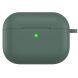 Защитный чехол Deexe Matte Case (FH) для AirPods Pro 3 - Dark Green (390118BG). Фото 2 из 4