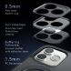 Защитный чехол Deexe Matte Skin Kickstand with MagSafe для Honor 600 Lite - Transparent Black (411807TB). Фото 12 из 13