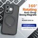 Защитный чехол Deexe Matte Skin Kickstand with MagSafe для Honor 600 Lite - Transparent Black (411807TB). Фото 5 из 13