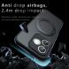 Защитный чехол Deexe Matte Skin Kickstand with MagSafe для Honor 600 Lite - Transparent Black (411807TB). Фото 6 из 13