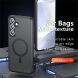 Защитный чехол Deexe Matte Skin with MagSafe для Samsung Galaxy S24 FE (S721) - Transparent / Black (375108H). Фото 2 из 13