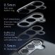 Защитный чехол Deexe Matte Skin with MagSafe для Samsung Galaxy S24 FE (S721) - Transparent / Black (375108H). Фото 6 из 13