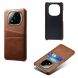 Защитный чехол Deexe Pocket Case для Xiaomi Redmi Note 14 Pro Plus - Brown (373219Z). Фото 2 из 4