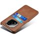 Защитный чехол Deexe Pocket Case для Xiaomi Redmi Note 14 Pro Plus - Brown (373219Z). Фото 3 из 4