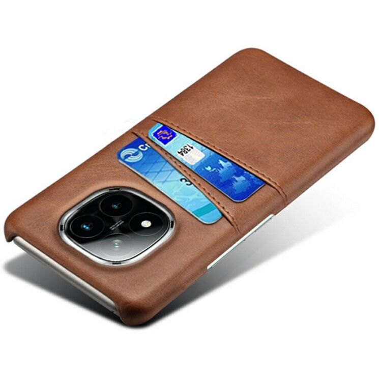Защитный чехол Deexe Pocket Case для Xiaomi Redmi Note 14 Pro Plus - Brown: фото 3 из 4