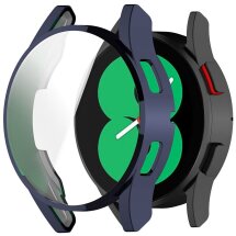 Захисний чохол Deexe Protective Frame для Samsung Galaxy Watch FE (40mm) - Midnight Blue: фото 1 з 7