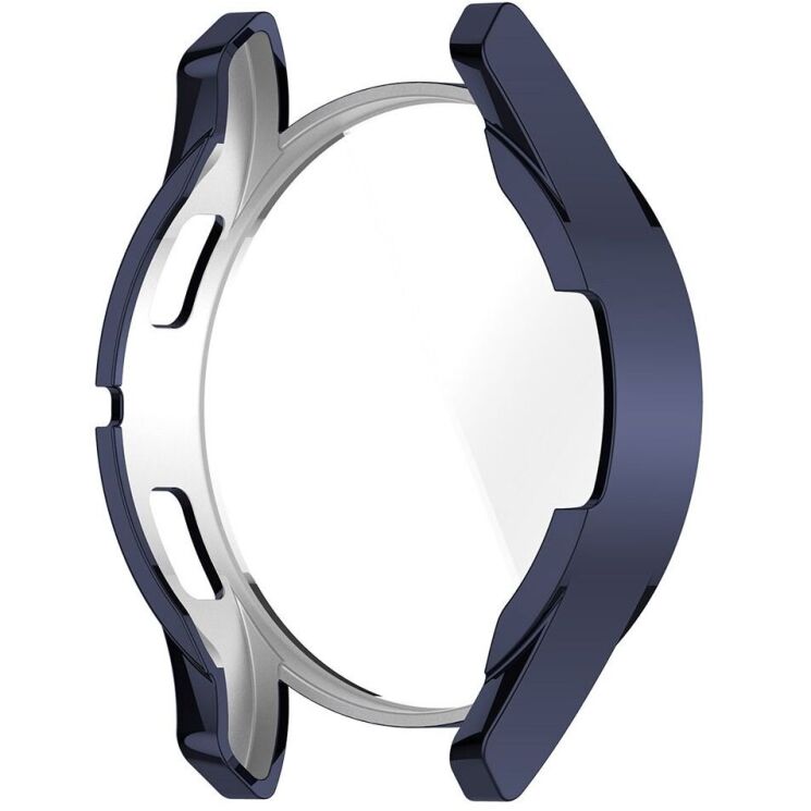 Захисний чохол Deexe Protective Frame для Samsung Galaxy Watch FE (40mm) - Midnight Blue: фото 3 з 7