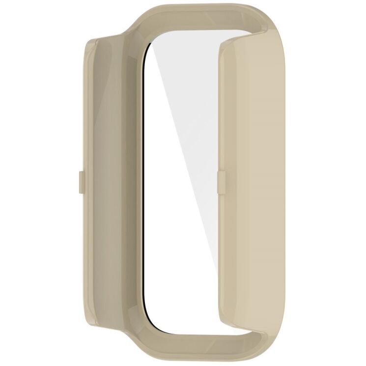 Защитный чехол Deexe Protective Frame для Xiaomi Mi Smart Band 9 Active / Redmi Band 3 - Ivory White: фото 3 из 7