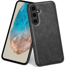 Защитный чехол Deexe Retro Cover для Samsung Galaxy M35 (M356) - Black: фото 1 из 7