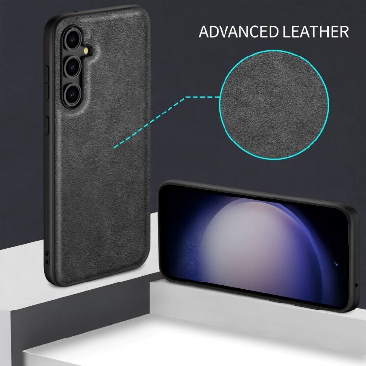 Защитный чехол Deexe Retro Cover для Samsung Galaxy M35 (M356) - Brown: фото 2 из 7