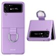Защитный чехол Deexe Ring Case для Samsung Galaxy Flip 4 - Purple (302203V)