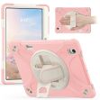Защитный чехол Deexe Rotation Hybrid для Samsung Galaxy Tab S12 Plus - Pink (436011P)