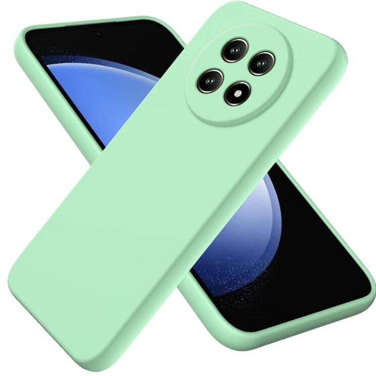 Защитный чехол Deexe Silicone Case для Realme 13 Pro / 13 Pro Plus - Green: фото 1 из 8