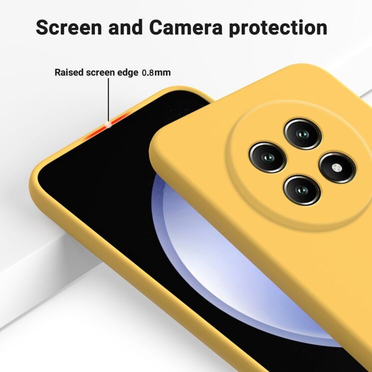 Защитный чехол Deexe Silicone Case для Realme 13 Pro / 13 Pro Plus - Green: фото 6 из 8