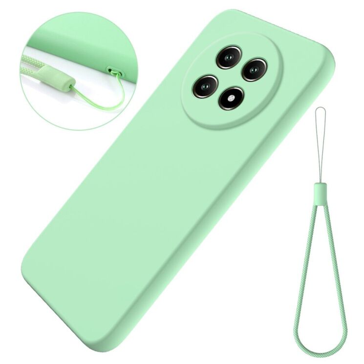Защитный чехол Deexe Silicone Case для Realme 13 Pro / 13 Pro Plus - Green: фото 2 из 8