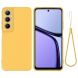 Захисний чохол Deexe Silicone Case для Realme C65 - Yellow (353910Y). Фото 1 з 8