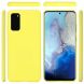 Защитный чехол Deexe Silicone Case для Samsung Galaxy S20 Plus (G985) - Yellow (314024Y). Фото 6 из 6