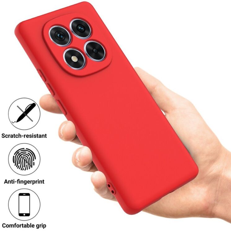 Защитный чехол Deexe Silicone Case для Xiaomi Poco X7 - Black: фото 2 из 8
