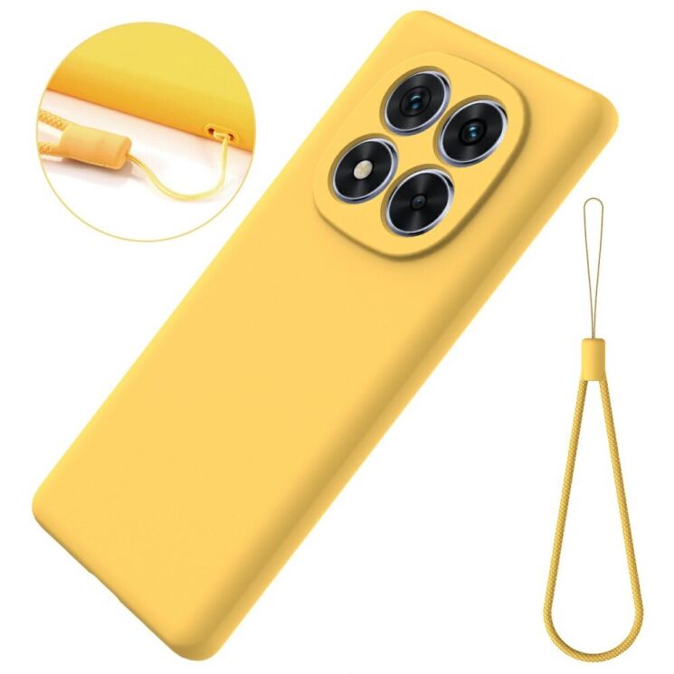 Защитный чехол Deexe Silicone Case для Xiaomi Poco X7 - Black: фото 7 из 8
