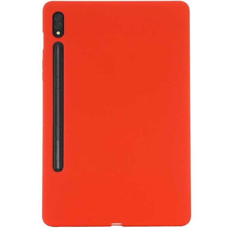 Захисний чохол Deexe Silicone Shell для Samsung Galaxy Tab S10 Ultra - Red: фото 4 з 8