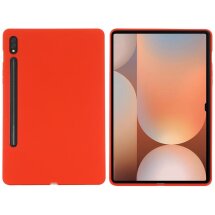 Захисний чохол Deexe Silicone Shell для Samsung Galaxy Tab S10 Ultra - Red: фото 1 з 8