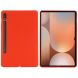Захисний чохол Deexe Silicone Shell для Samsung Galaxy Tab S10 Ultra - Red (364805R). Фото 1 з 8