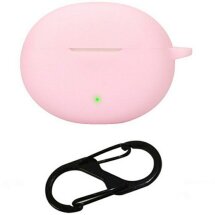 Защитный чехол Deexe Silicone Sleeve для OPPO Enco Air 4 - Pink: фото 1 из 8