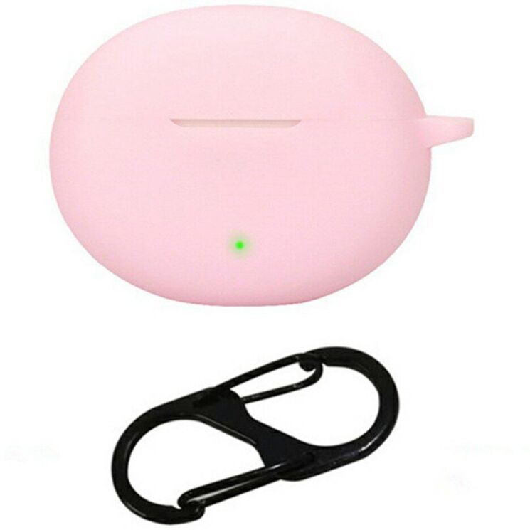 Захисний чохол Deexe Silicone Sleeve для OPPO Enco Air 4 - Pink: фото 1 з 8