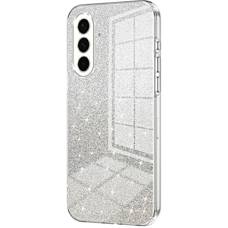 Защитный чехол Deexe Sparkles Cover для Samsung Galaxy A36 (A366) - Transparent: фото 1 из 7
