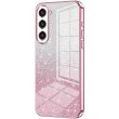 Защитный чехол Deexe Sparkles Cover для Samsung Galaxy S23 Plus (S916) - Pink (321146P)