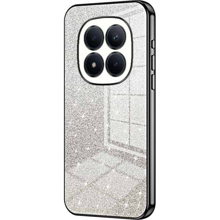 Защитный чехол Deexe Sparkles Cover для Xiaomi Redmi Note 15 Pro - Black (405238B) Защитный чехол Deexe Sparkles Cover для Xiaomi Redmi Note 15 Pro - Black: фото 1 из 7