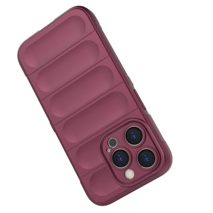 Захисний чохол Deexe Terra Case для Apple iPhone 15 Pro Max - Wine Red: фото 3 з 7