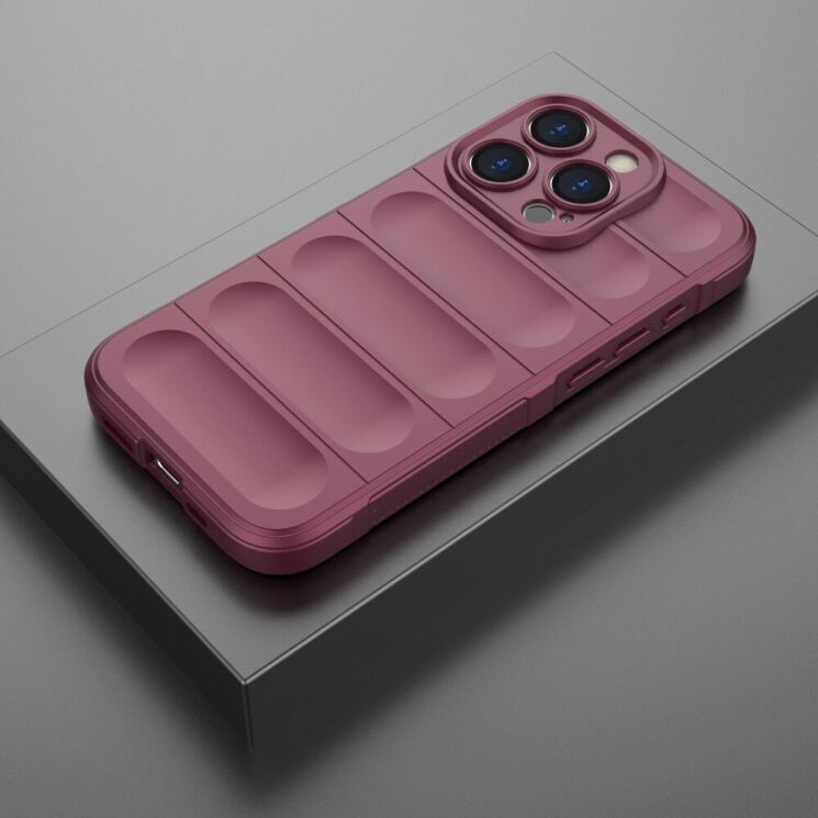 Захисний чохол Deexe Terra Case для Apple iPhone 15 Pro Max - Wine Red: фото 4 з 7