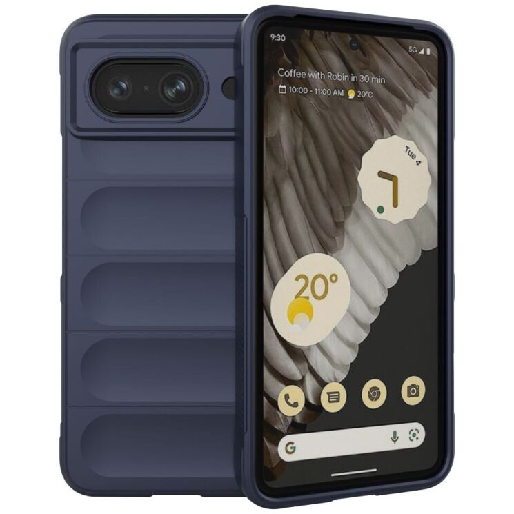 Защитный чехол Deexe Terra Case для Google Pixel 8 - Dark Blue: фото 1 из 5